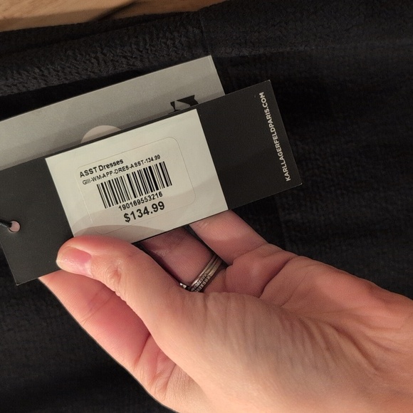 Karl Lagerfeld Tank Dress Dress NWT - Picture 4 of 5